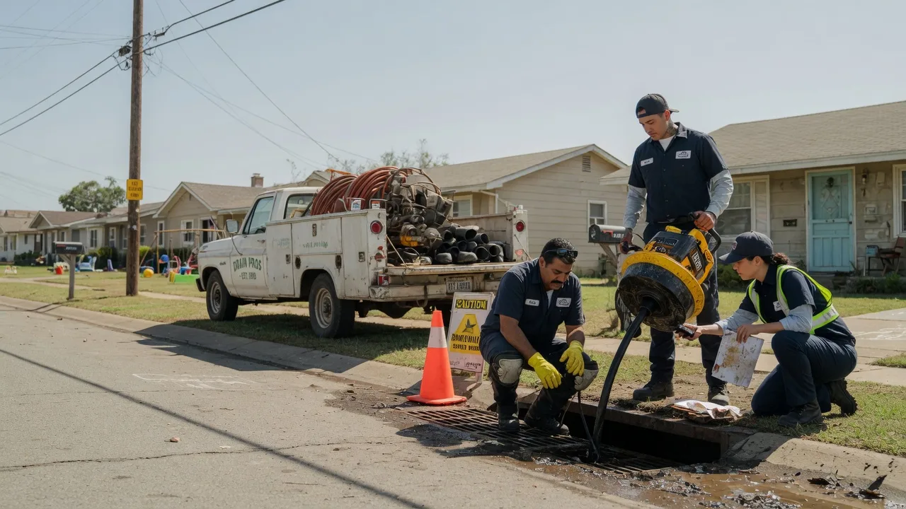 Drain Cleaning in Roscoe, TX near me